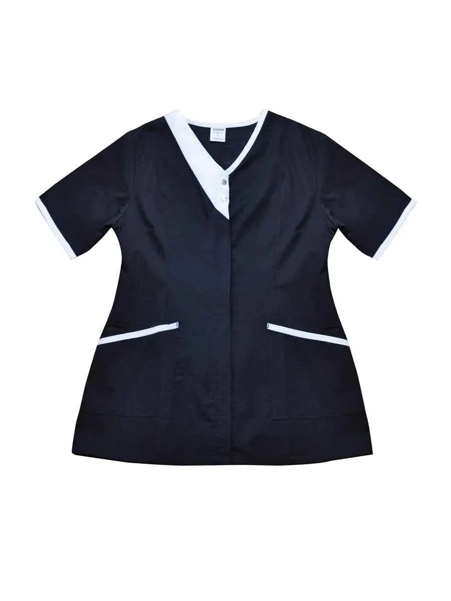 Damenkıttel Kurzarm Zweifarbig / 01 M007-18 - ISMONT Workwear & Safety