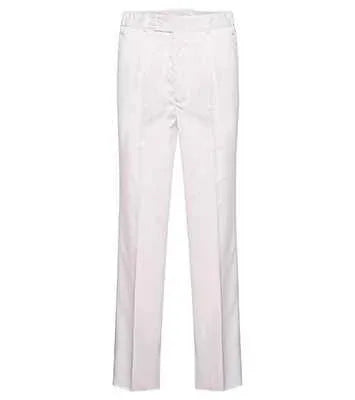 Herren Bundfaltenhose Weiß / 01 M009-11 - ISMONT Workwear & Safety