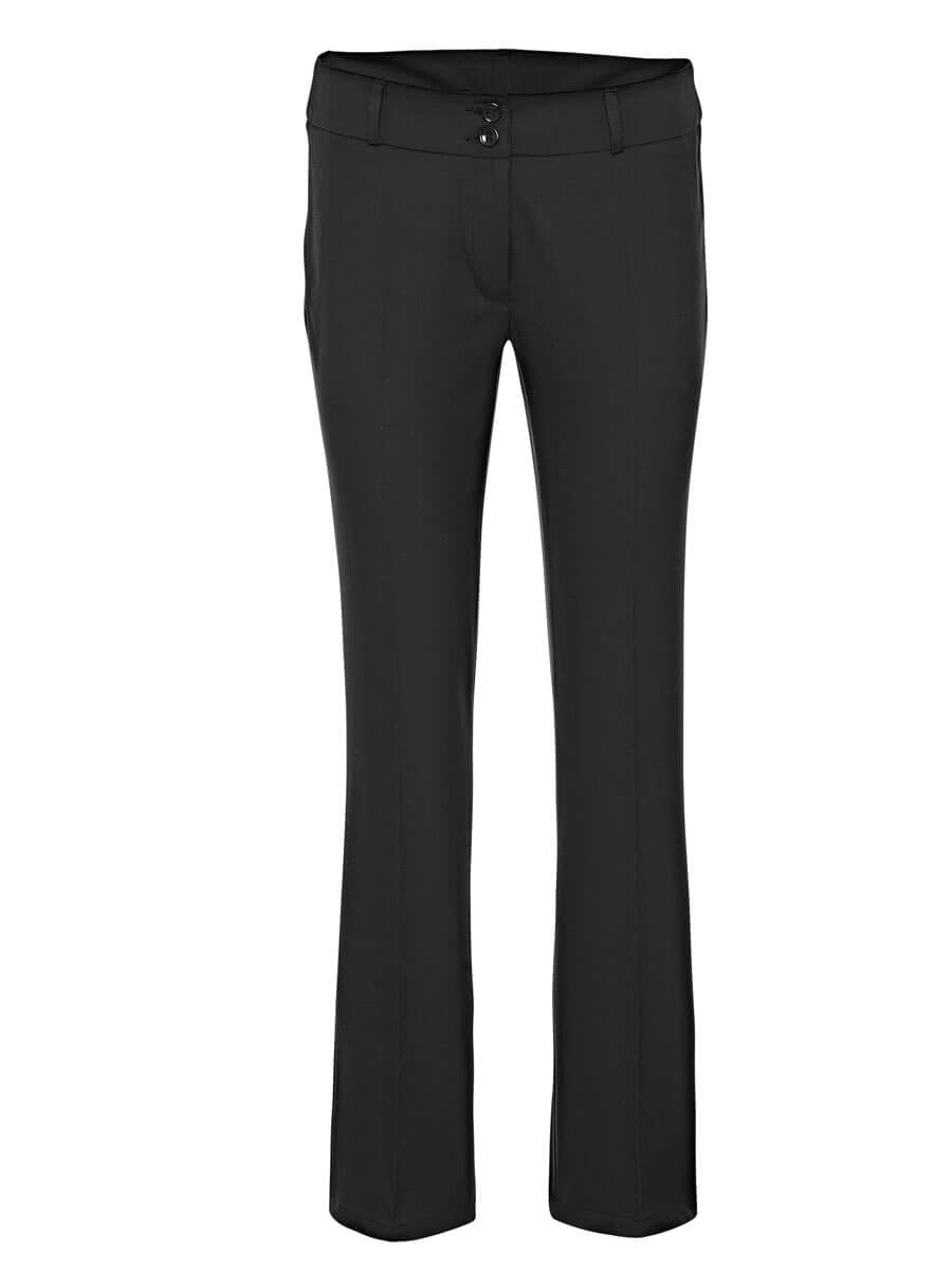 Damen Stretch-Bundhose Schwarz | Berufskleidung ISMONT