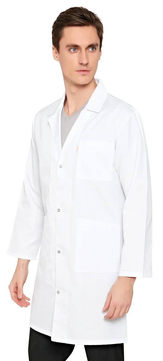 Herrenkittel mit Reverskragen / 01 M016-20 - ISMONT Workwear & Safety