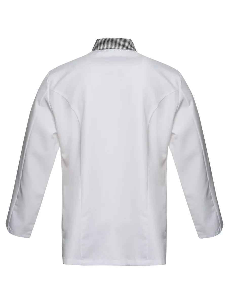 Kochjacke Mit Umrandung / 01 M032-08 - ISMONT Workwear & Safety