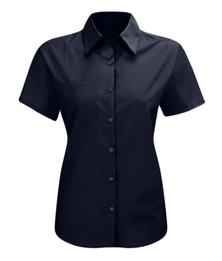 Damen-Bluse, kurzarm / 01 M048-12 - ISMONT Workwear & Safety