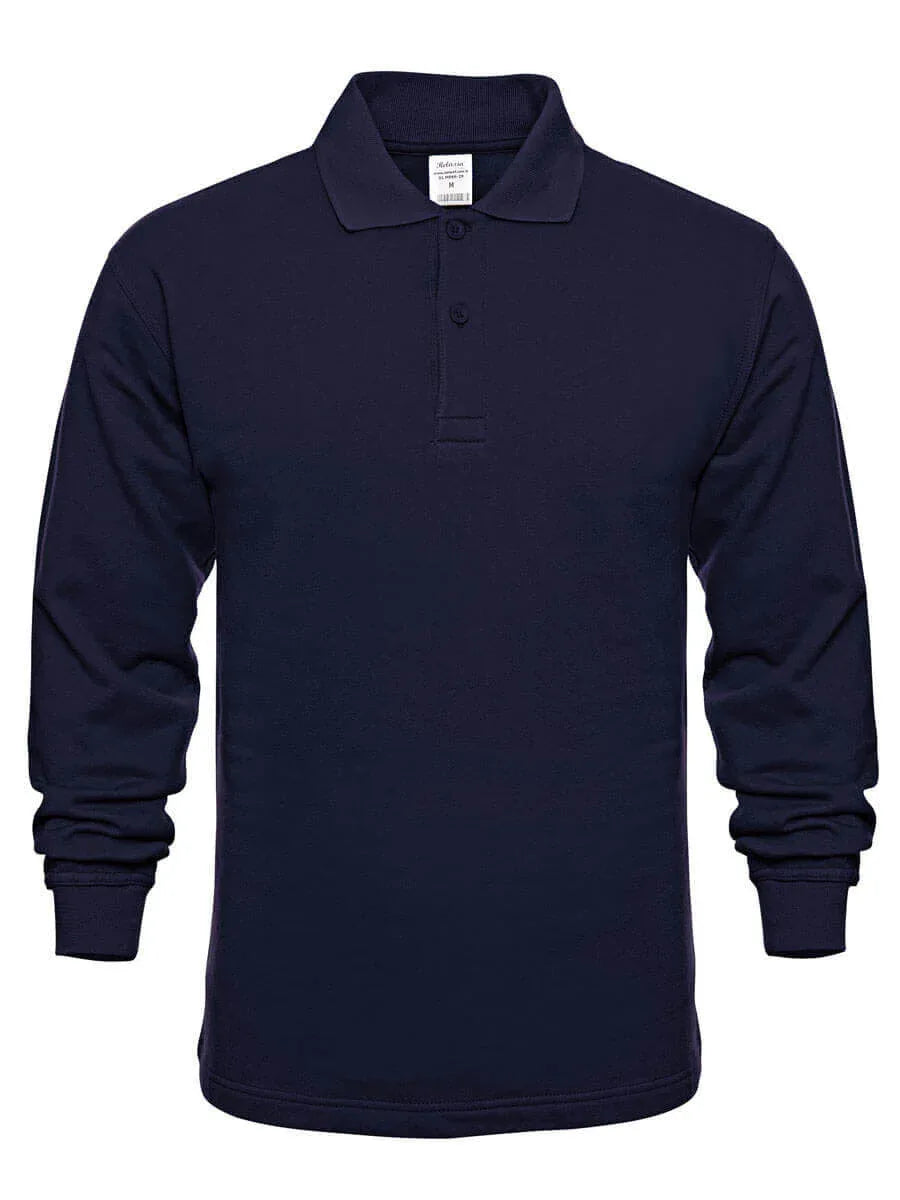 Herren Polo-Kragen Sweatshirt / 01 M066-28 - ISMONT Workwear & Safety