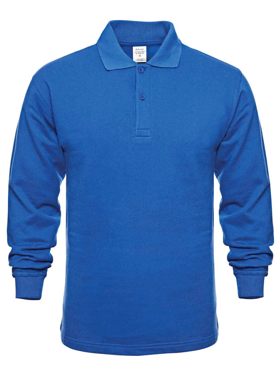 Herren Polo-Kragen Sweatshirt / 01 M066-28 - ISMONT Workwear & Safety