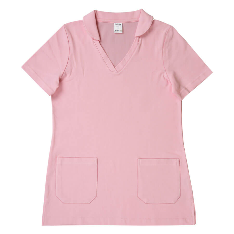 Damen Polo Tunika Rosa | Gastronomie & Service ISMONT