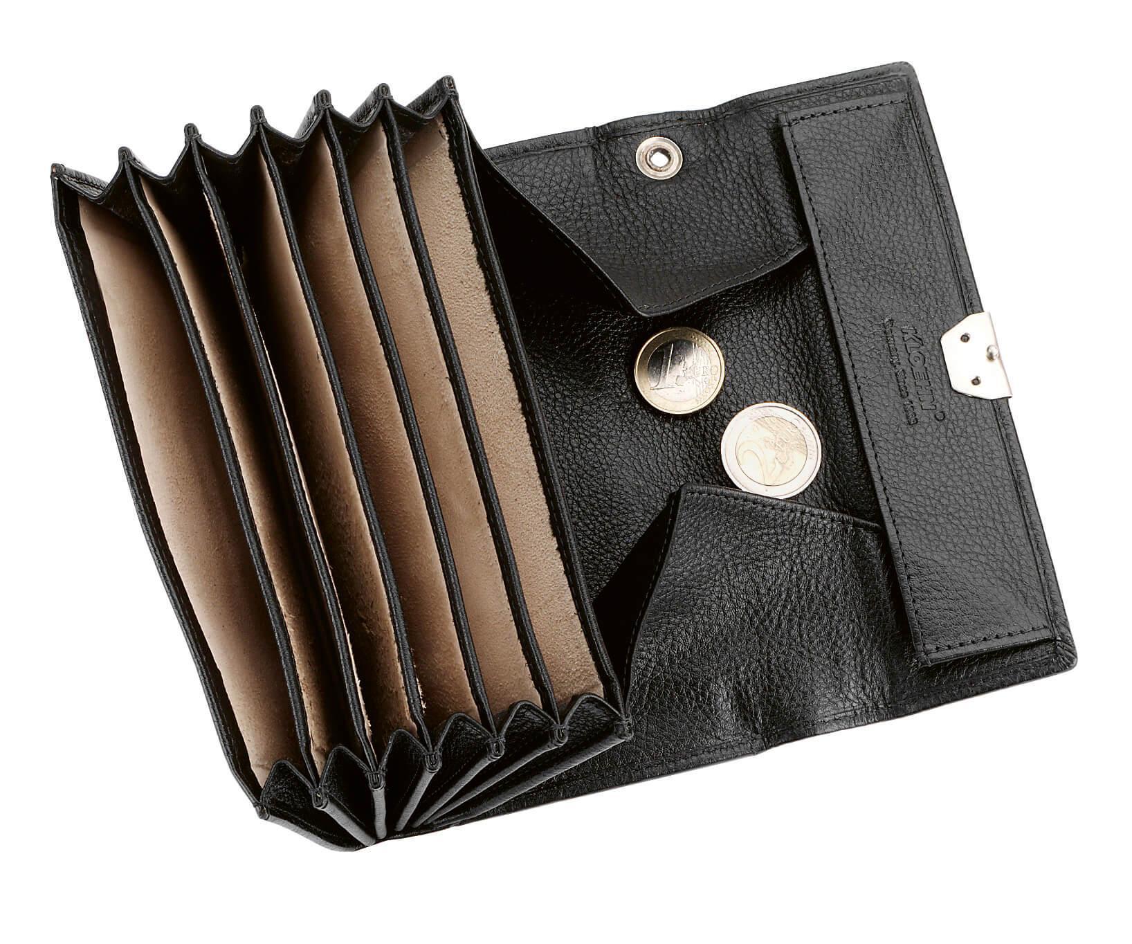 Fächer-Kellnerbörse mit Lederfutter (Rindleder) / 36 666-00 - ISMONT Workwear & Safety