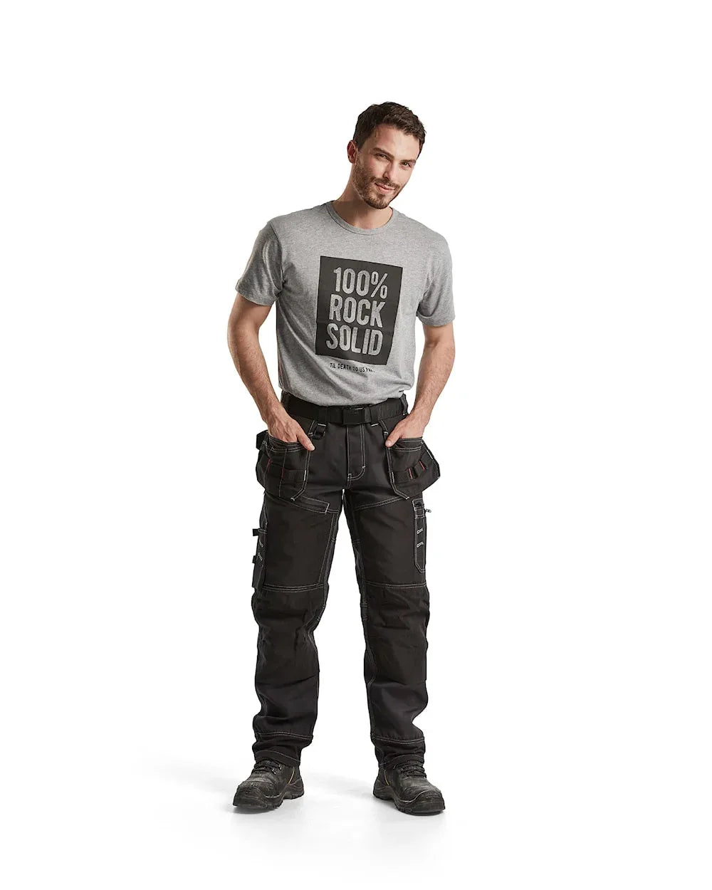 Handwerker Arbeitshose X1500 Schwarz / BL 1500-1380-9900 - ISMONT Workwear & Safety