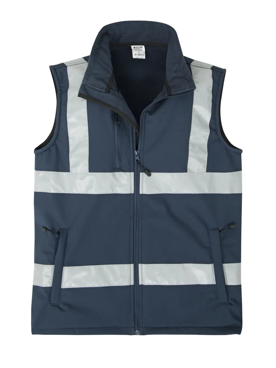 Softshellweste Mit Reflektorstreifen / ISM 4310 - ISMONT Workwear & Safety