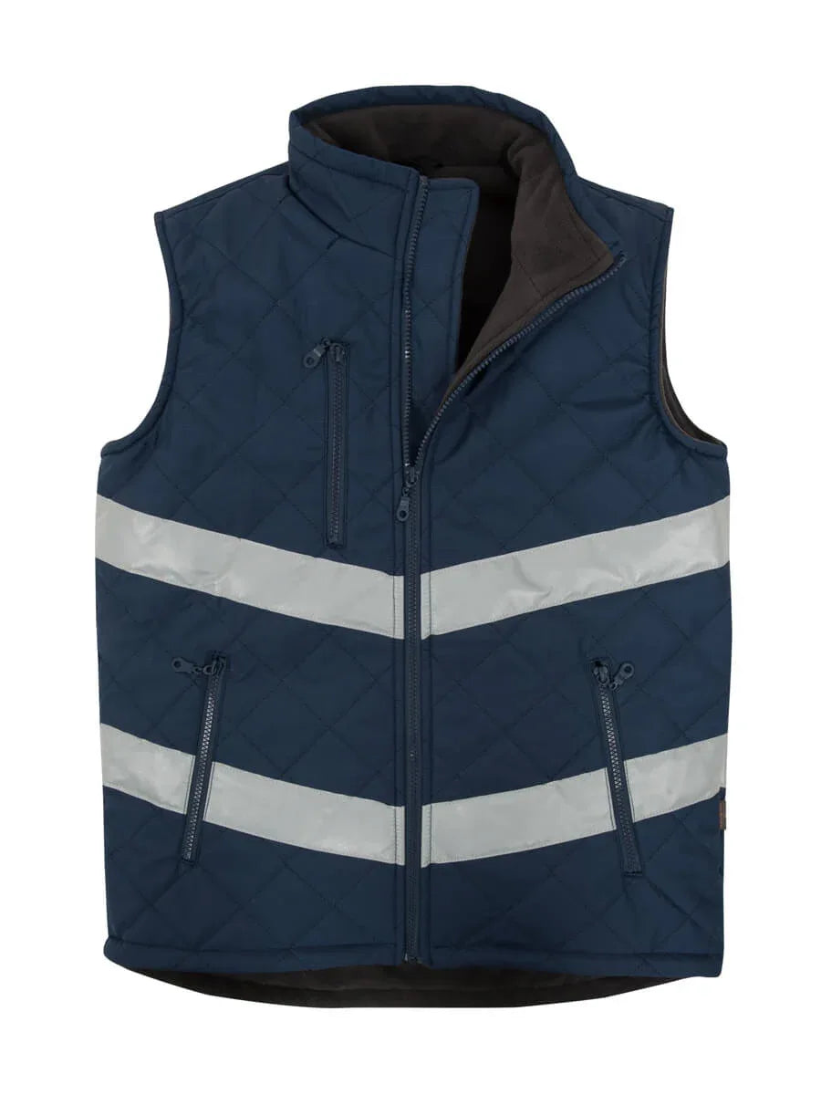 Softshell-Weste mit Reflexstreifen / ISM 4311 - ISMONT Workwear & Safety