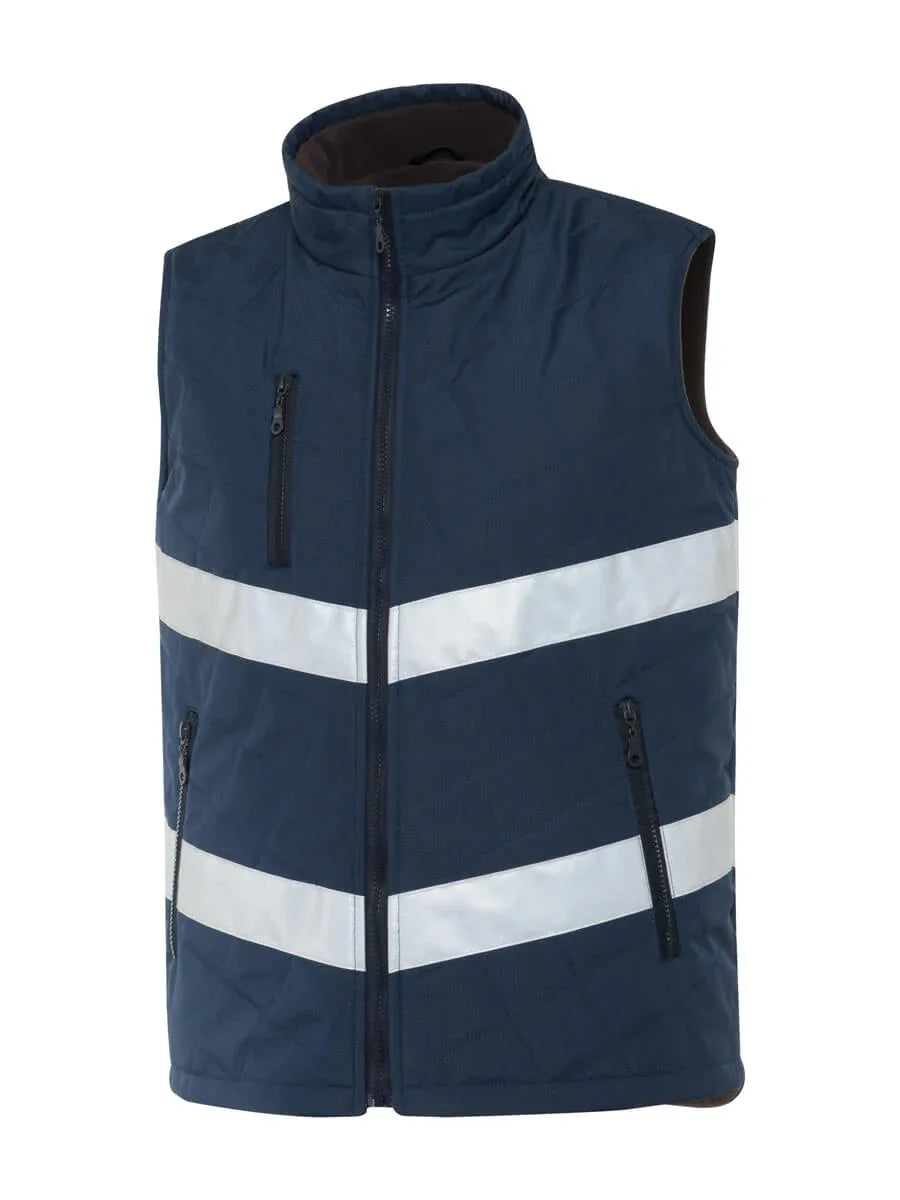 Softshell-Weste mit Reflexstreifen / ISM 4311 - ISMONT Workwear & Safety