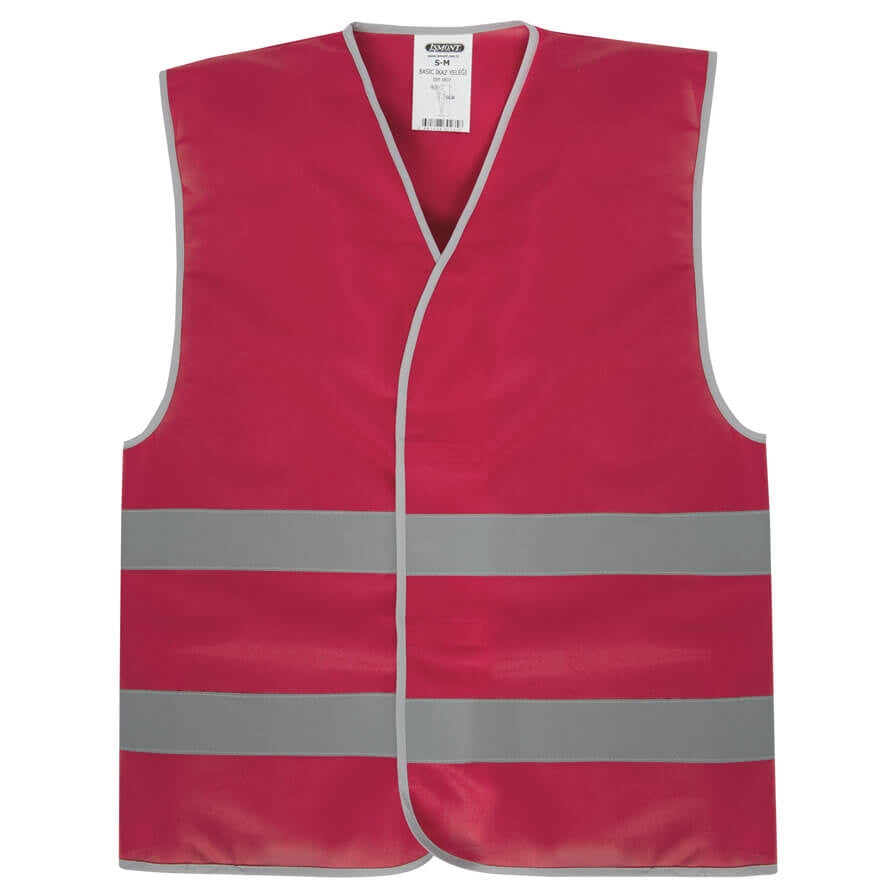 Warnweste Basic Rot | EN ISO 20471 ISMONT