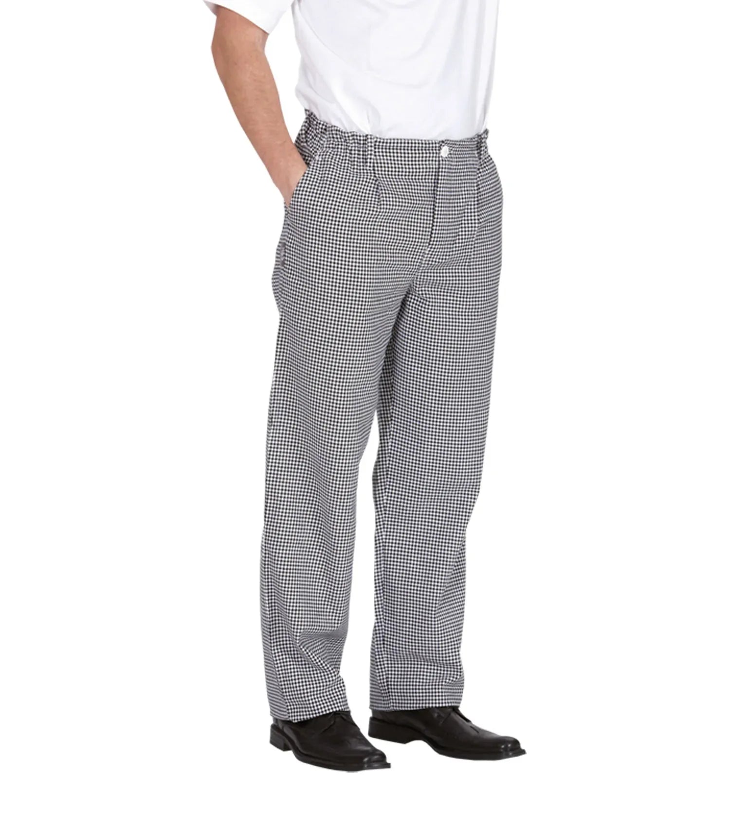 Kochhose Schwarz/Weiß Pepita / MS 1100 - ISMONT Workwear & Safety