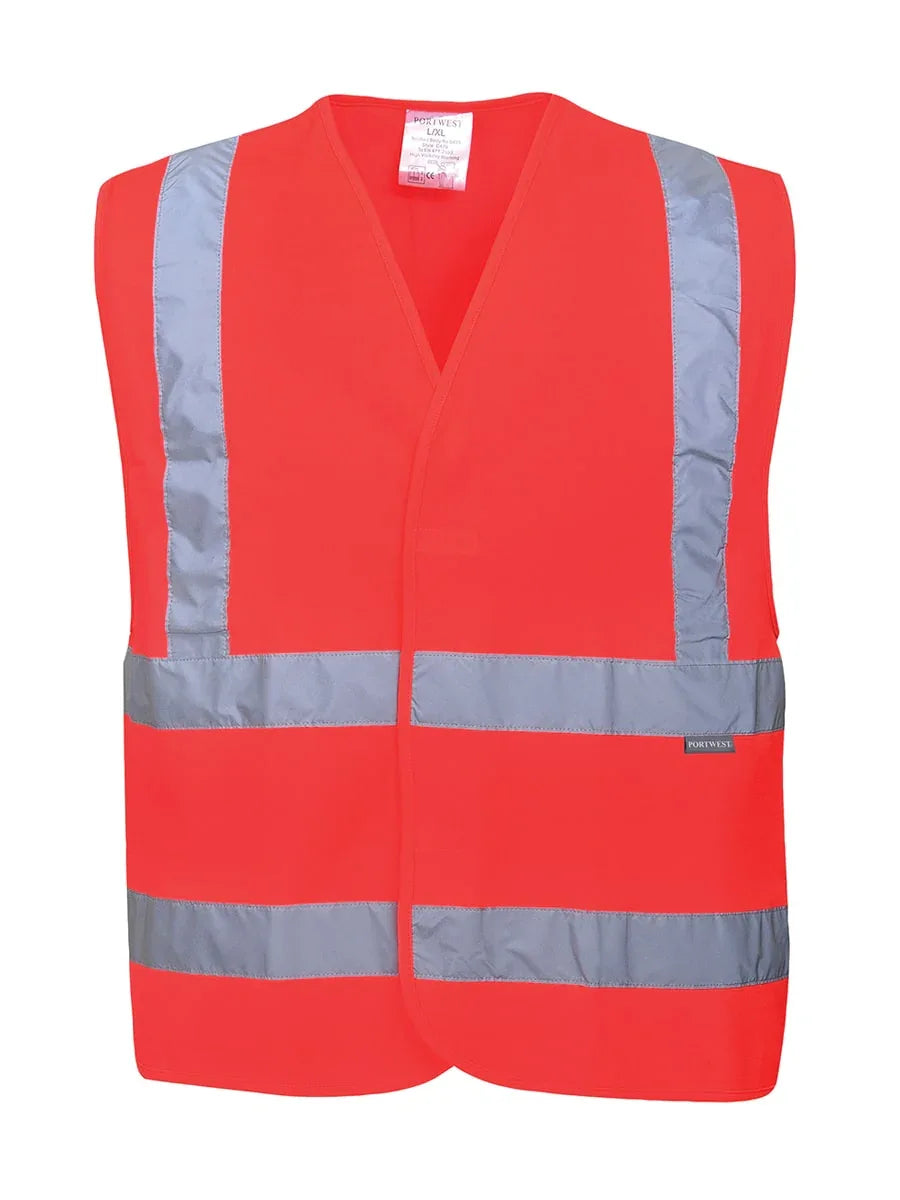 C470 - Warnschutzweste mit doppeltem Reflexband R / PW C470-02 - ISMONT Workwear & Safety
