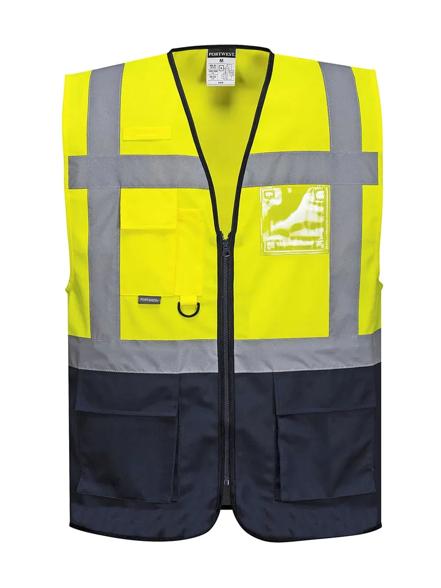 C476 - Warschau Exekutiv Weste / PW C476-01 - ISMONT Workwear & Safety