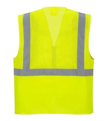 C496 - Madrid Mesh Air Exekutiv Weste / PW C496-01 - ISMONT Workwear & Safety