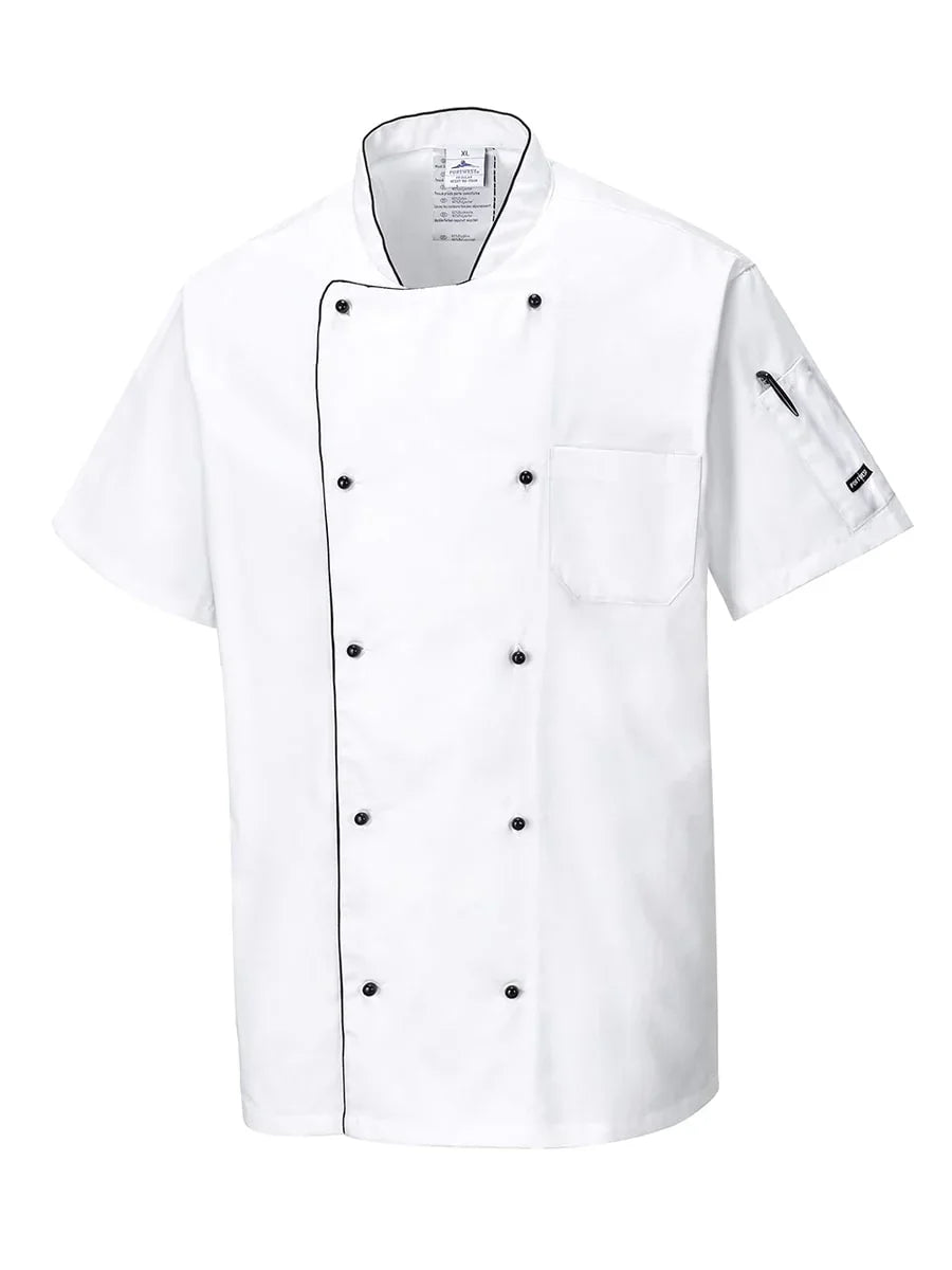 C676 - Chef Kochjacke Auslaufmodell / PW C676-01 - ISMONT Workwear & Safety