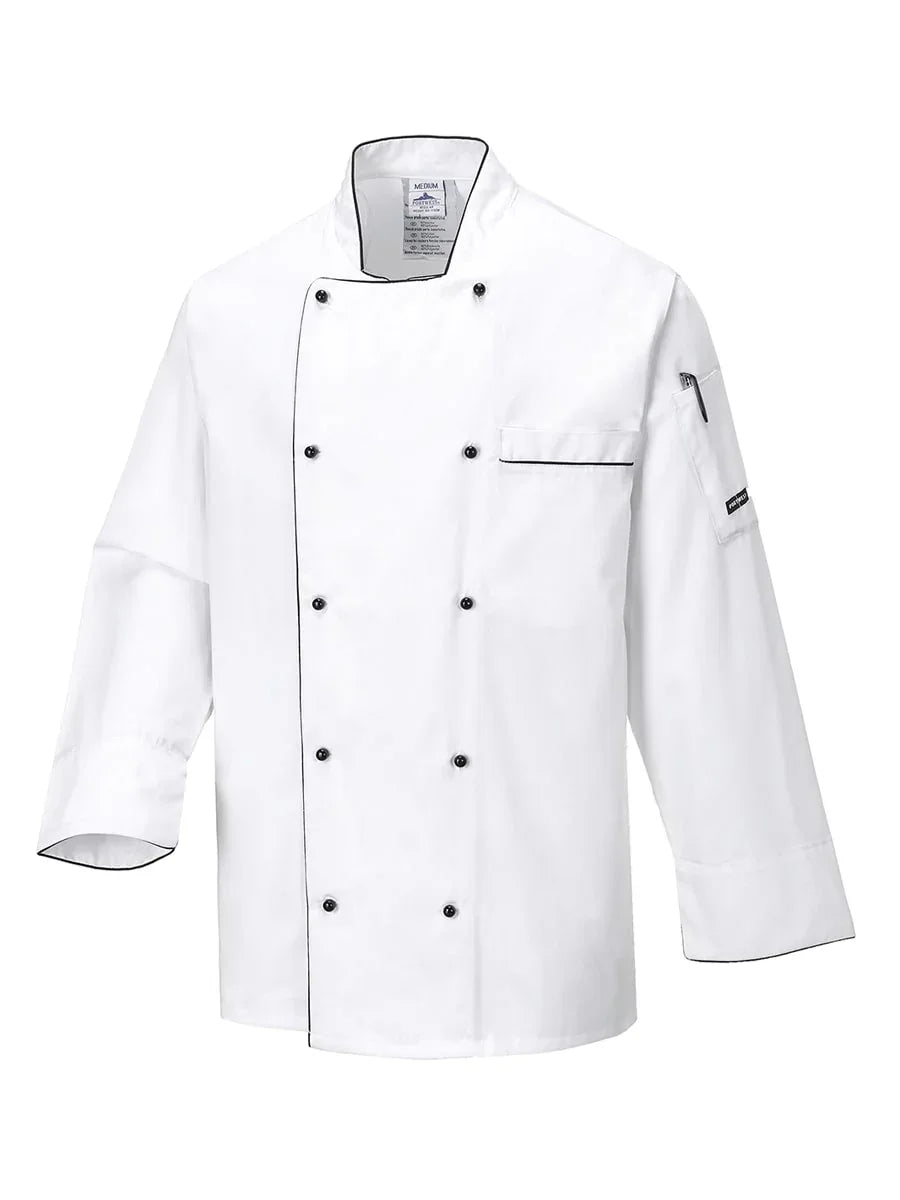 C776 - Executive Kochjacke Auslaufmodell / PW C776-01 - ISMONT Workwear & Safety