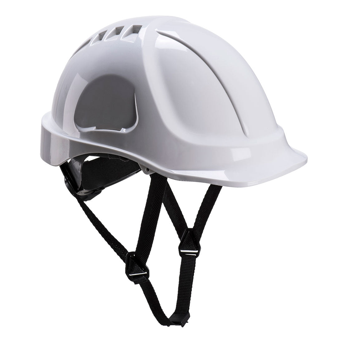 Portwest PS54 Schutzhelm, weiß, mit Kinnriemen