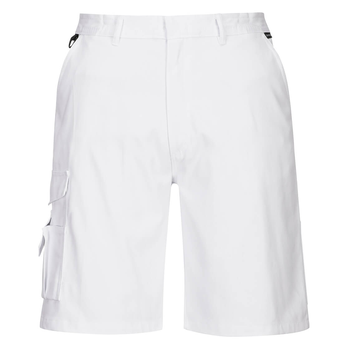 Portwest Maler-Shorts S791 in Weiß, mit Bund und Seitentaschen