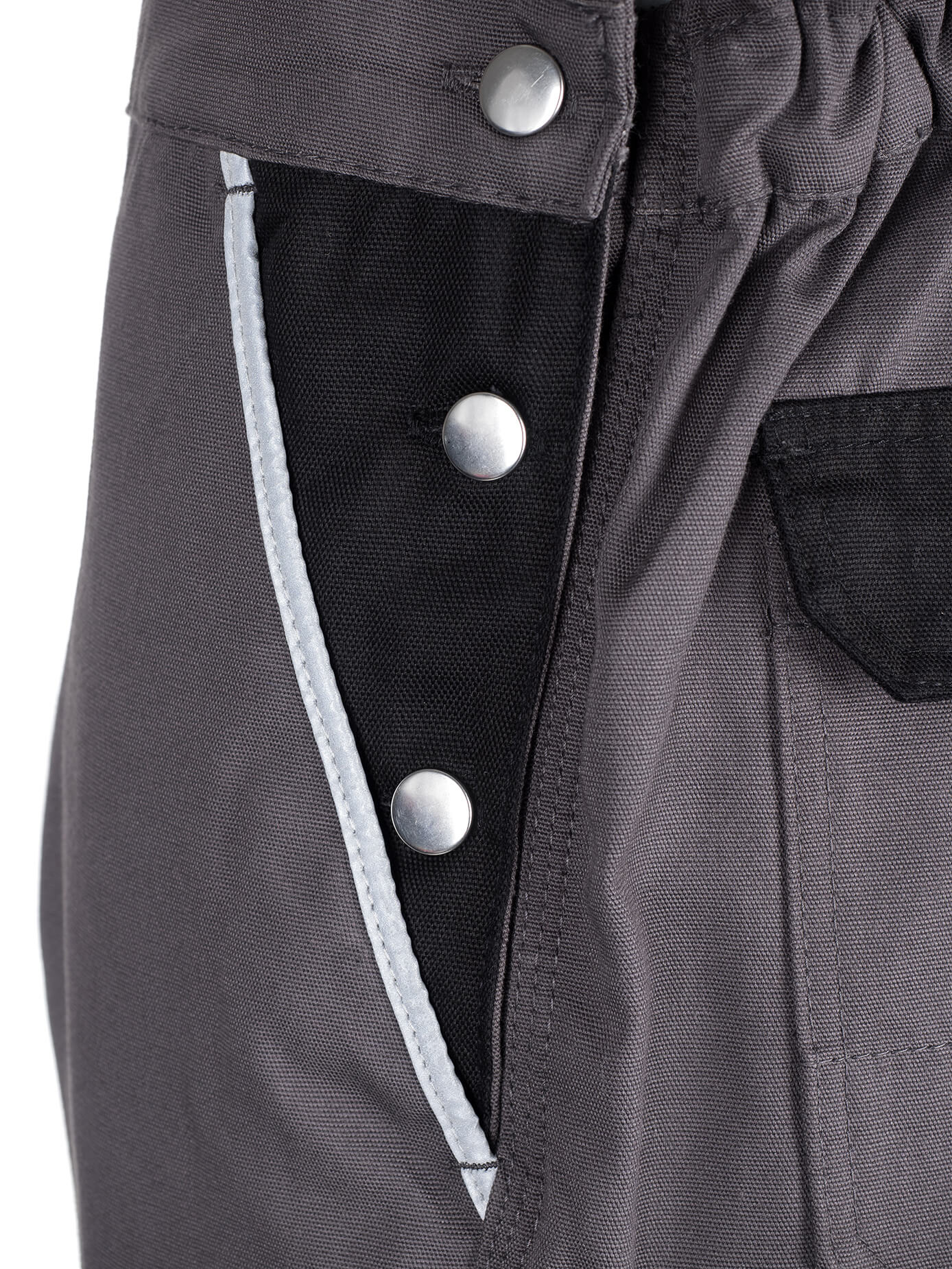 TMG Arbeitslatzhose Style Herren grau / TMG 401050 - ISMONT Workwear & Safety