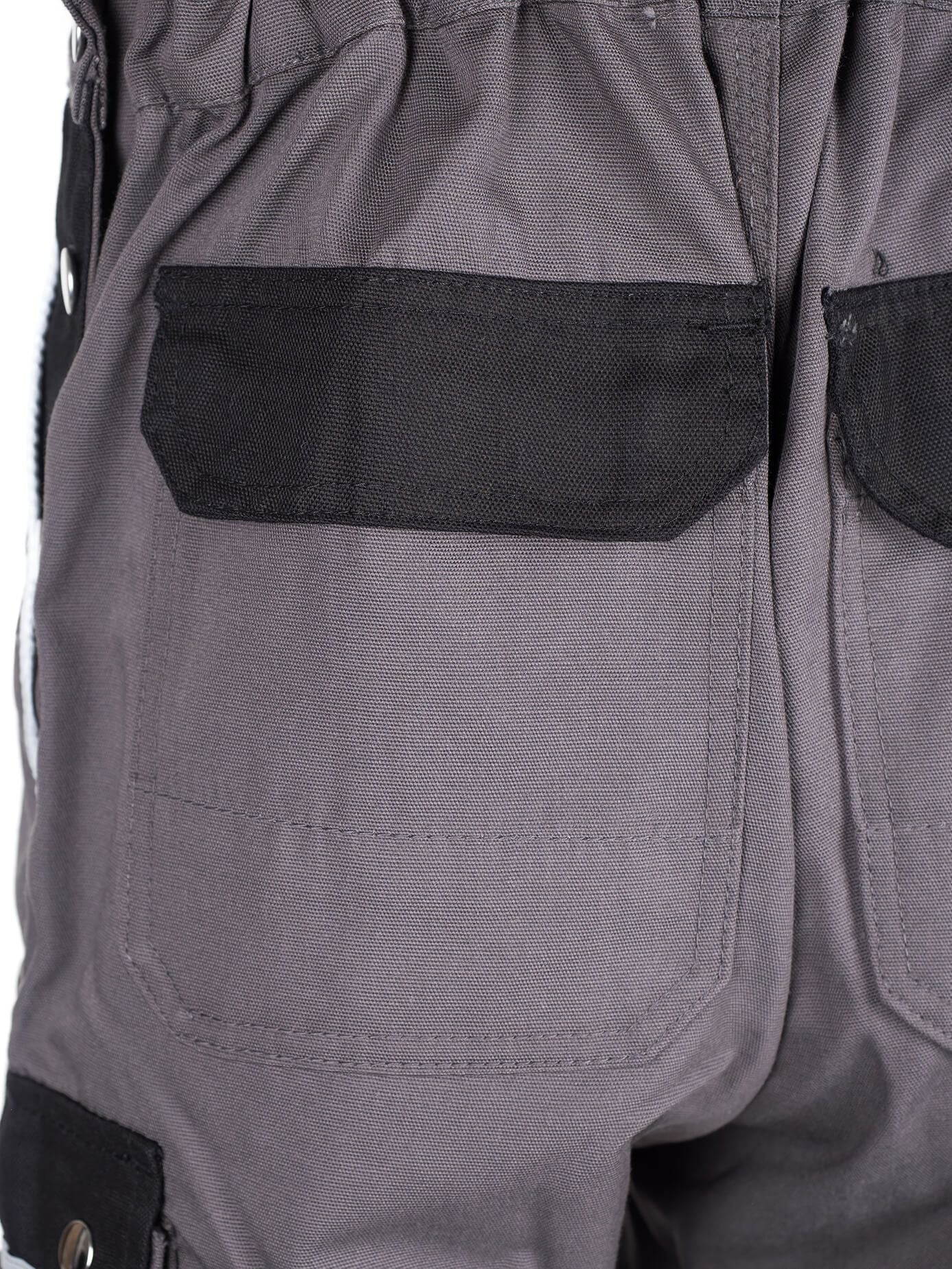 TMG Arbeitslatzhose Style Herren grau / TMG 401050 - ISMONT Workwear & Safety