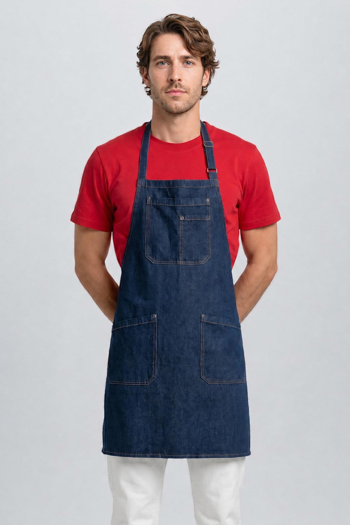 Jeansschuerze mit Taschen | Gastronomie & Handwerk ISMONT