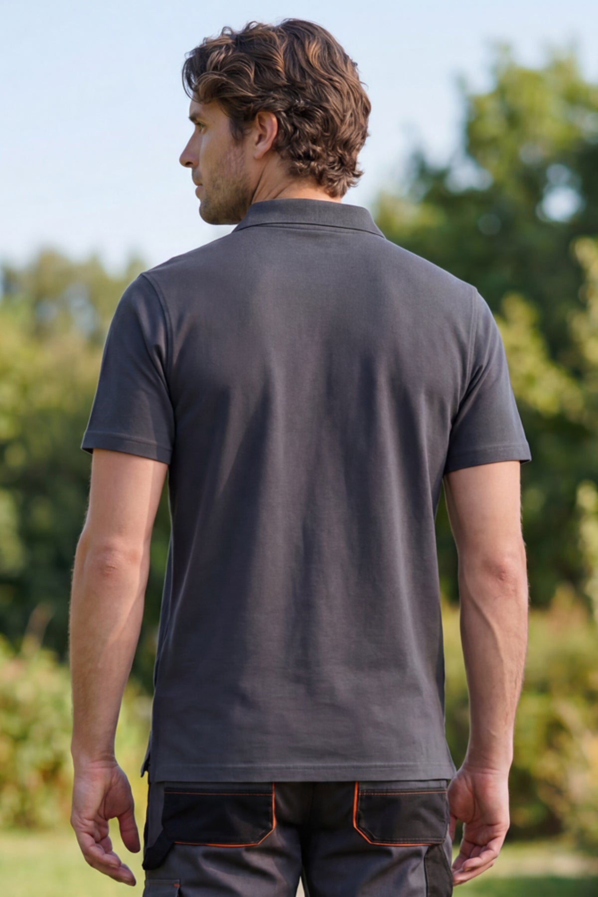 Polo Shirt Anthrazit | Arbeit & Freizeit ISMONT