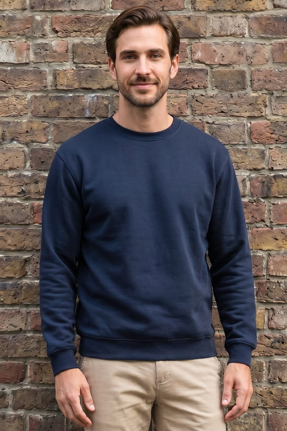 Sweatshirt Rundhals Marine | Arbeit & Freizeit ISMONT