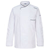 C835 - Surrey Kochjacke L/S Weiß / PW C835-01