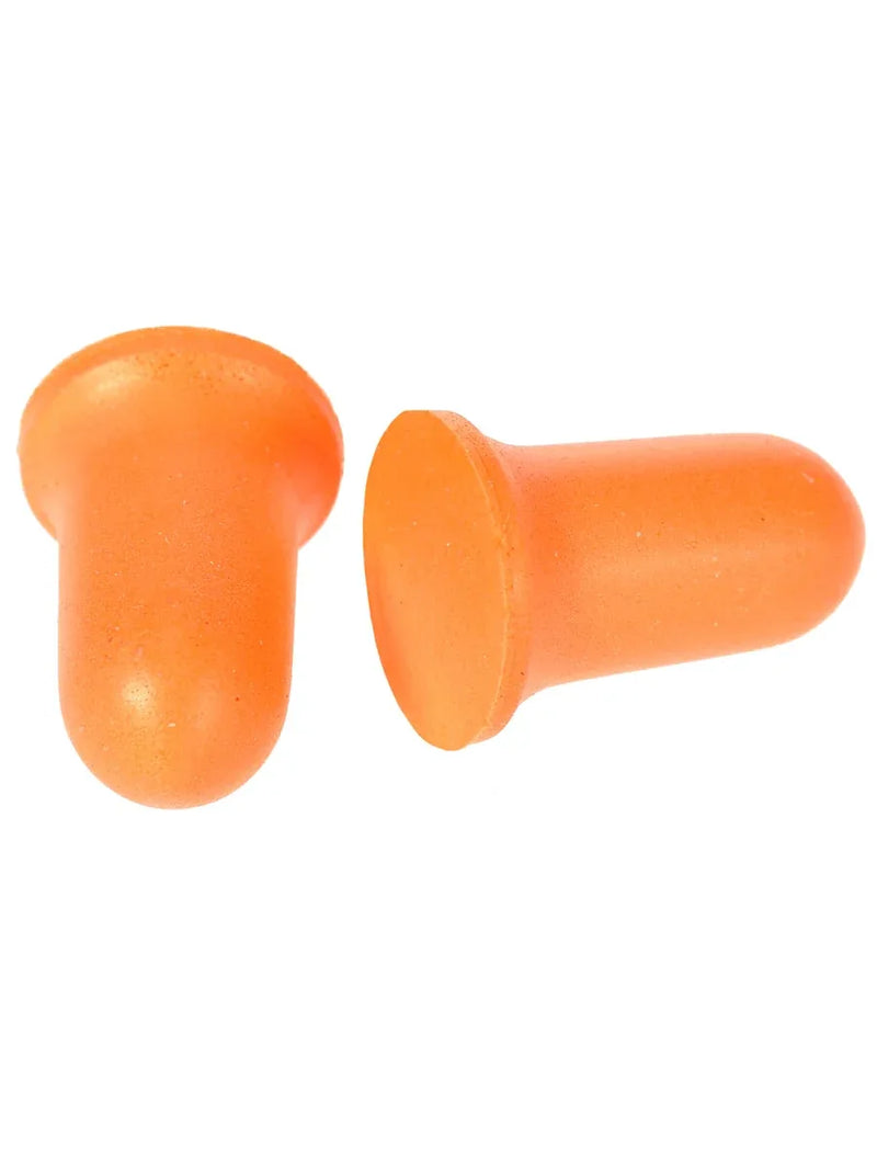 Gehörschutzstöpsel aus PU-Schaum, orange, zylindrisch (Paar)