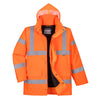 RT30 - Warnschutz Winter Verkehrsjacke Orange / PW RT30-01