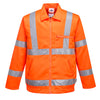 RT40 - Warnschutz-Jacke aus Polyester-Baumwolle, R / PW RT40-01