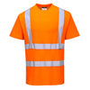 S170 - Baumwoll-Comfort-Warnschutz-Kurzarmshirt / PW S170-01