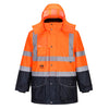 S426 - Warnschutz 7-in-1 Kontrast Verkehrsjacke / PW S426-01