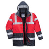 S466 - Warnschutz Kontrast Winter Verkehrsjacke / PW S466-02