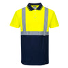 S479 - Zweifarbiges Polo Shirt / PW S479-01