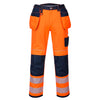 T501 - PW3 Warnschutz Arbeitsbundhose mit Holstert / PW T501-01